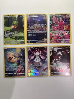 Pokemon Crown Zenith Galarian Gallery Full Art GG01 GG02 GG04 GG11 GG13 GG17 lot - Image 1