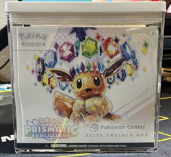 Prismatic Evolutions Pokemon Center Elite Trainer Box (Exclusive) w/ Case - MINT - Image 1