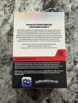 Pokemon Prismatic Evolutions Booster Bundle Factory Sealed TCG - Image 2