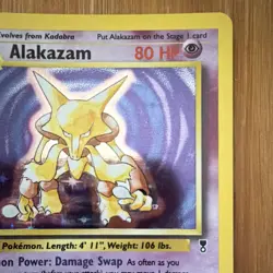 Pokemon TCG Alakazam 1/110 Legendary Collection Holo Rare Stage 2 80 HP English - Image 4