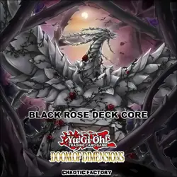YUGIOH DOOD DECK CORE Black Rose - Image 1