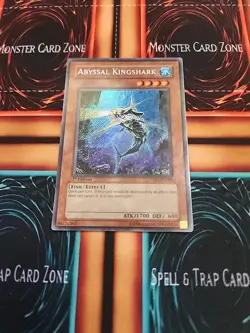 Abyssal Kingshark Secret Rare 1st Edition TAEV-EN084 NM Yugioh - Image 2