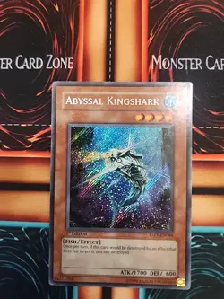 Abyssal Kingshark Secret Rare 1st Edition TAEV-EN084 NM Yugioh - Image 3