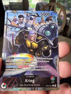 Krieg Alternative Art Leader OP15-001- One Piece Adventure On Kami’s Island - Image 3