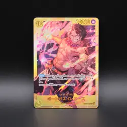 One Piece TCG Japanese - Portgas D Ace OP07-119 Secret Rare Near Mint - Image 1