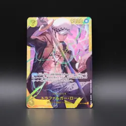 One Piece TCG Japanese - Trafalgar Law OP10-119 Secret Rare Near Mint - Image 1