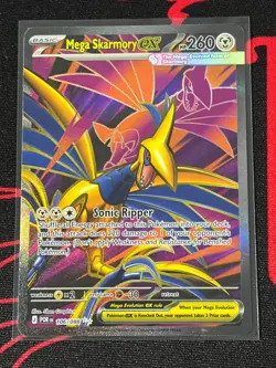 106/088 Mega Skarmory ex : Rare Ultra Card : Perfect Order : Pokemon TCG - Image 1