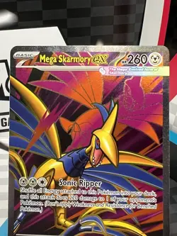 Mega Skarmory EX 106/088 Ultra Rare – Perfect Order Pokemon TCG - Image 2