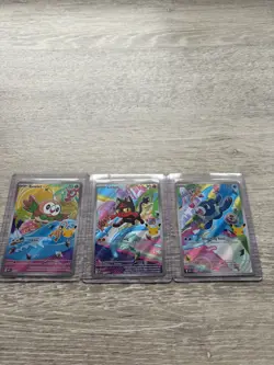 Pokemon First Partner Illustration Collection 3 card gen 7 (Alola set) - Image 1