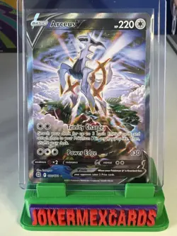 Arceus V (Alternate Full Art) Ultra Rare SWSH09: Brilliant Stars 166/172 MP/HP - Image 4