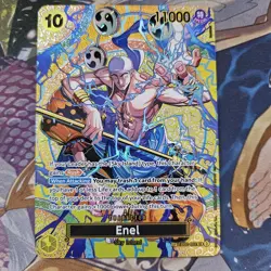 2026 One Piece Adventure on Kami's Island Enel Special Foil SP Card #EB02-052 - Image 1
