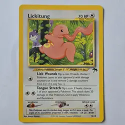Pokemon Lickitung Southern Islands 16/18 Rare Regular Basic 70 HP Vintage Card - Image 1