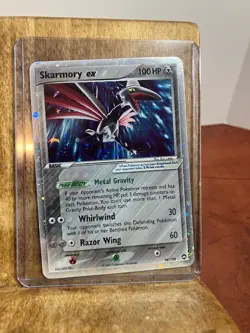 Pokemon Card - Skarmory ex 98/108 EX Power Keepers *HP* Ultra Rare Holo ex - Image 1