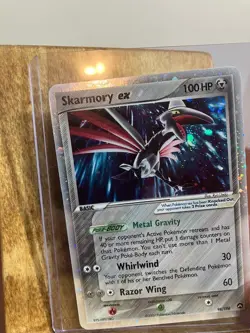 Pokemon Card - Skarmory ex 98/108 EX Power Keepers *HP* Ultra Rare Holo ex - Image 3