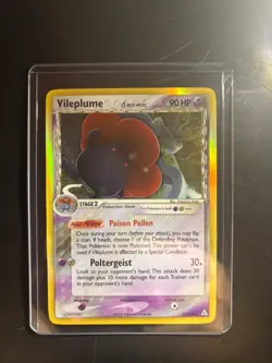 Pokemon Card - Vileplume (Delta Species) EX Holon Phantoms 17/110 Holo(Ungraded) - Image 1