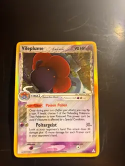 Pokemon Card - Vileplume (Delta Species) EX Holon Phantoms 17/110 Holo(Ungraded) - Image 3