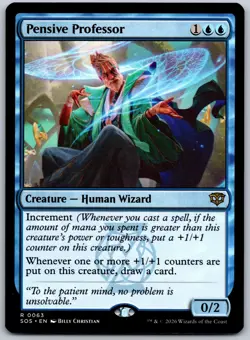 Pensive Professor R Secrets of Strixhaven 63 NM - Image 1