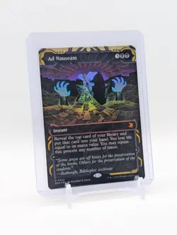 MTG - Ad Nauseam - FOIL Mythic #25 - SOS: Mystical Archive NM - Image 1