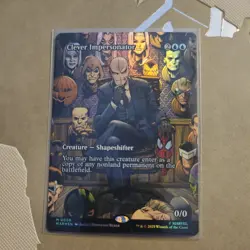 Clever Impersonator FOIL 0008 Marvel's Spider-Man Magic the Gathering MTG - Image 1