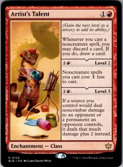 Artist's Talent BLB NM MTG- Regular - Image 1