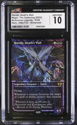 Horobi, Death's Wail (Halo Foil) - March of the Machines - CGC Gem Mint 10 - Image 1