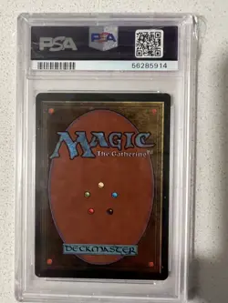 1994 MtG Magic the Gathering Revised Red Elemental Blast PSA 10 Gem Mint POP 33 - Image 2