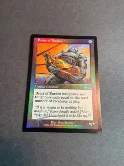 MTG - Urza's Legacy FOIL Beast of Burden! - Image 1