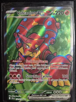 Volcanion ex 171/159 Sv09: Journey Together Holo Pokemon TCG (P-37) - Image 1