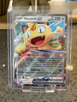 Pokemon TCG - Meowth EX - Perfect Order 062/088 - Pk/Fresh. - Image 3