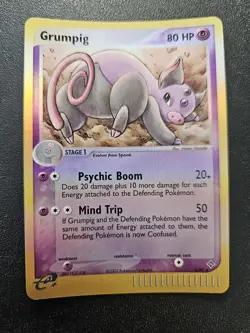Pokemon EX Dragon Grumpig Reverse Holo Rare 6/97 EXC-NEAR MINT - Image 1