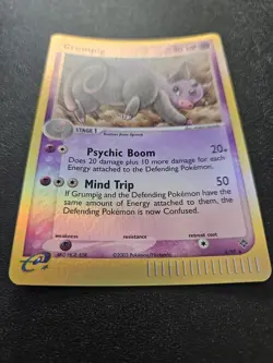 Pokemon EX Dragon Grumpig Reverse Holo Rare 6/97 EXC-NEAR MINT - Image 2