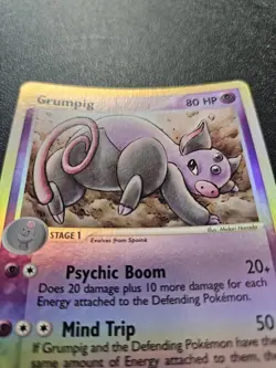 Pokemon EX Dragon Grumpig Reverse Holo Rare 6/97 EXC-NEAR MINT - Image 3