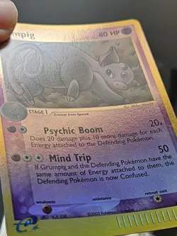 Pokemon EX Dragon Grumpig Reverse Holo Rare 6/97 EXC-NEAR MINT - Image 4