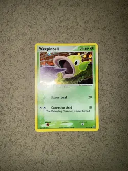 2004 Pokemon Fire Red & Leaf Green Weepinbell [Holo] #51/112 NM-LP - Image 1
