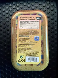 Pokemon TCG Scarlet & Violet 151 Mini Tin Dragonite & Vileplume Art New Sealed - Image 2