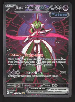 Iron Valiant ex 157/131 Pokemon TCG SV: Prismatic Evolutions NM - Image 1