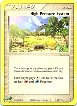 High Pressure System 85/97 Pokemon EX Dragon NM - Image 1