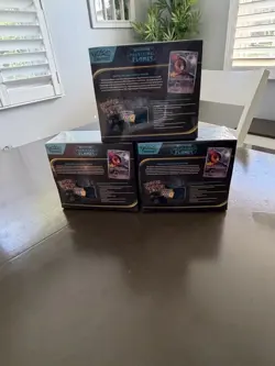 LOT OF 3 POKEMON - PHANTASMAL FLAMES - ETB - FACTORY SEALED! Elite Trainer Box - Image 2