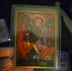One Piece Heroines Edition Nico Robin EB03 Gold Don Foil - English NM - Image 1