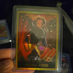 One Piece Heroines Edition Nico Robin EB03 Gold Don Foil - English NM - Image 2