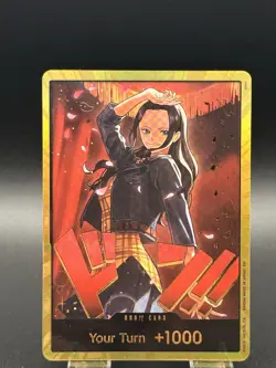 One Piece Heroines Edition Nico Robin EB03 Gold Don Foil - English NM - Image 3