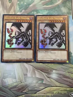 X2 Yugioh Red-Eyes Black Dragon RA05-EN086 - Image 1