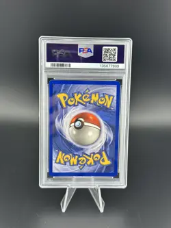 1999 POKEMON BASE SET UNLIMITED #11 NIDOKING-HOLO PSA 8 - Image 2