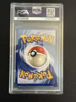 1999 POKEMON BASE SET UNLIMITED #11 NIDOKING-HOLO PSA 8 - Image 2