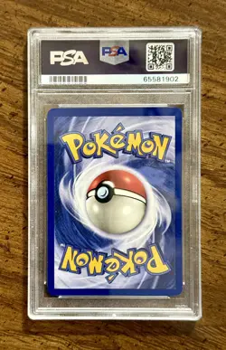 Pokemon 1999 Base Set Nidoking Holo Rare PSA 8 11/102 English - Image 2