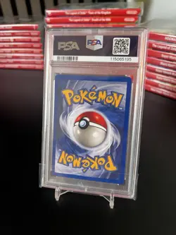 Nidoking #11 Base Set Holo graded card PSA 8 Pokemon 1999 English - Image 2