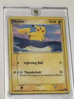 Pokemon Pikachu 012/017 POP Series 5 Common Basic 50 HP Regular English Card - Image 1
