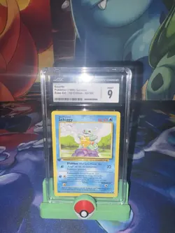 CGC 9 MINT German Squirtle / Schiggy Base Set 1st Edition Pokemon 63/102 -31 - Image 1