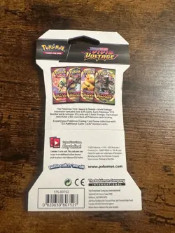 Pokemon TCG Sword and Shield Vivid Voltage Blister Pack - Image 3