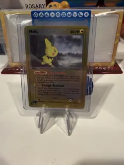 Pokemon TCG - Pichu - 20/100 - Rare Reverse Holo - Ex Sandstorm - NM - Image 3